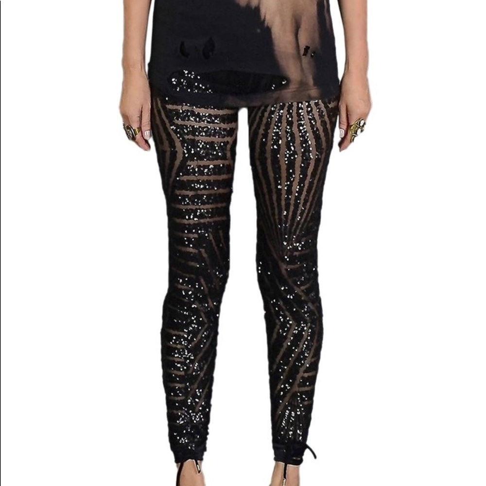 Sequin pants/leggings